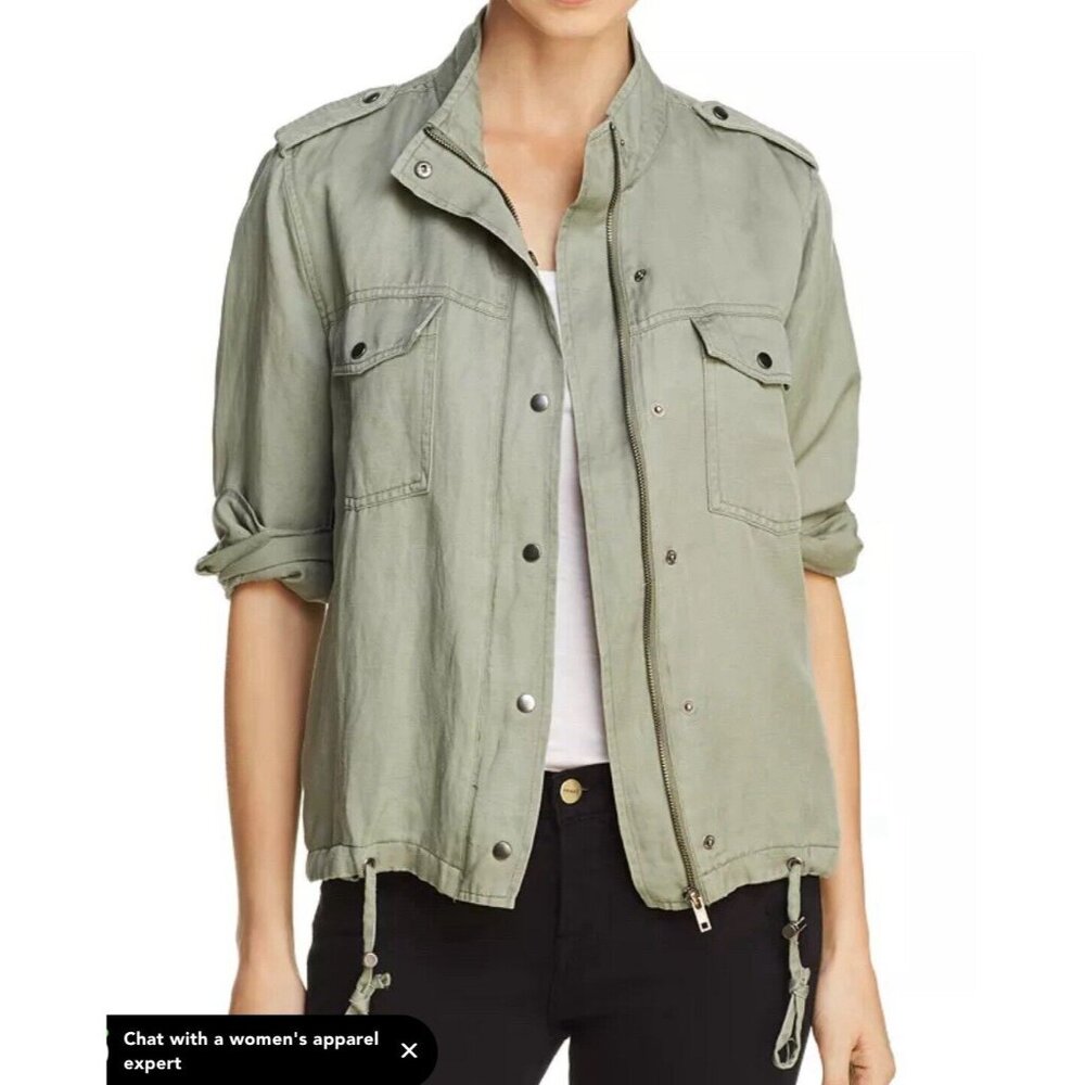 Rails Women's Collins Sage Green Utility Jacket, … - image 3